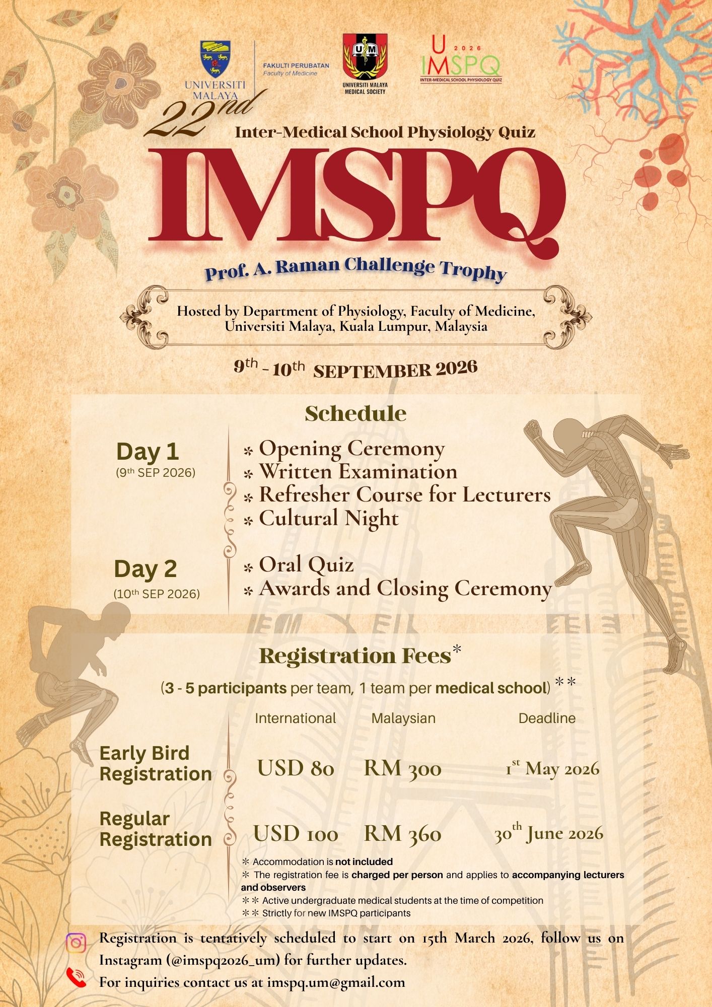 2026 IMSPQ event poster
