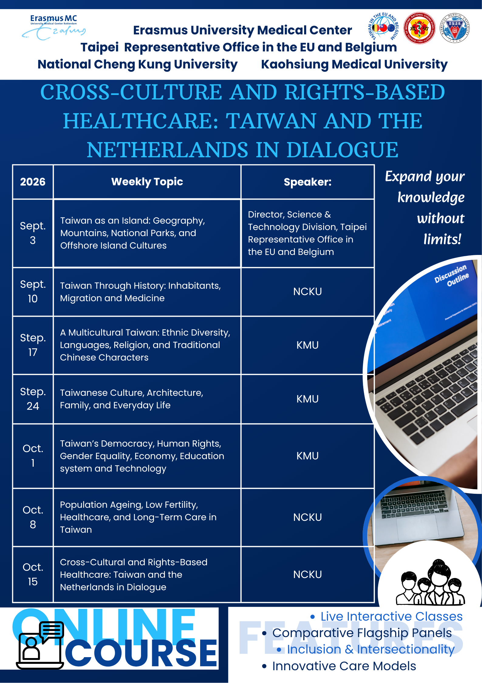 Cross Culture online course poster